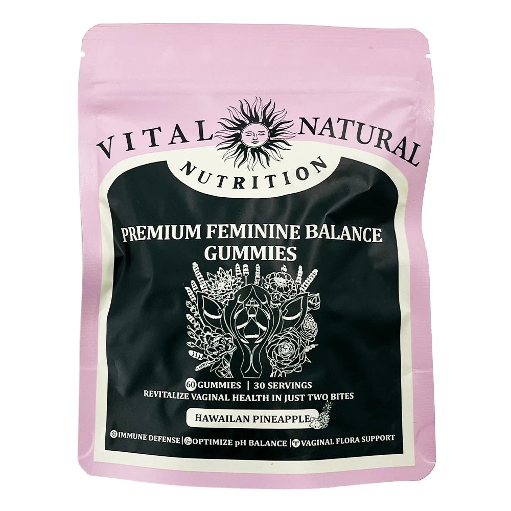 Vital Source Feminine Balance Gummies – Hawaiian Pineapple