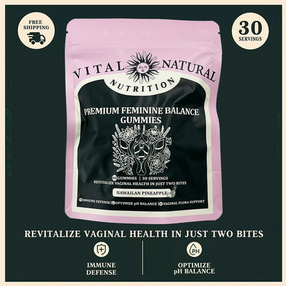 Vital Source Feminine Balance Gummies – Hawaiian Pineapple
