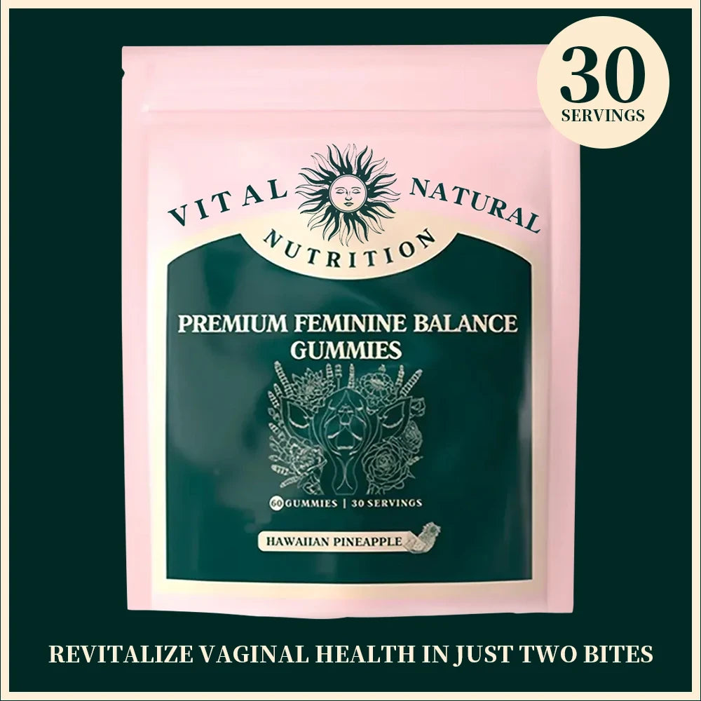 Vital Source Feminine Balance Gummies – Hawaiian Pineapple