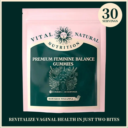 Vital Source Feminine Balance Gummies – Hawaiian Pineapple