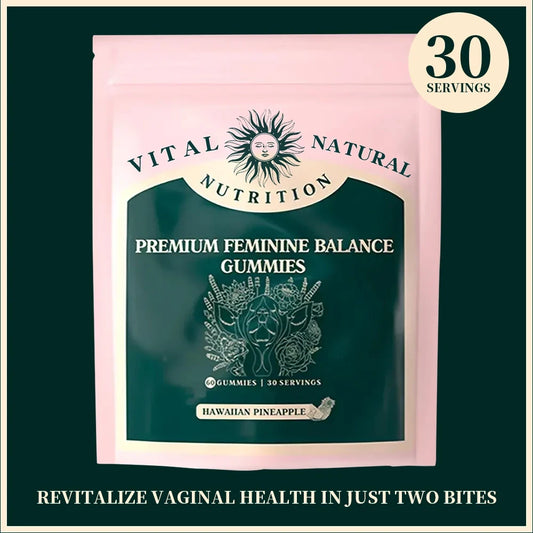 Vital Source Feminine Balance Gummies – Hawaiian Pineapple